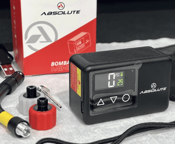 Bomba de Ar Elétrica Mini Absolute Portátil 120 PSI